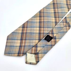 Vintage Dino Orsini Mens Multicolored  95% Polyester Tie 5%Linen